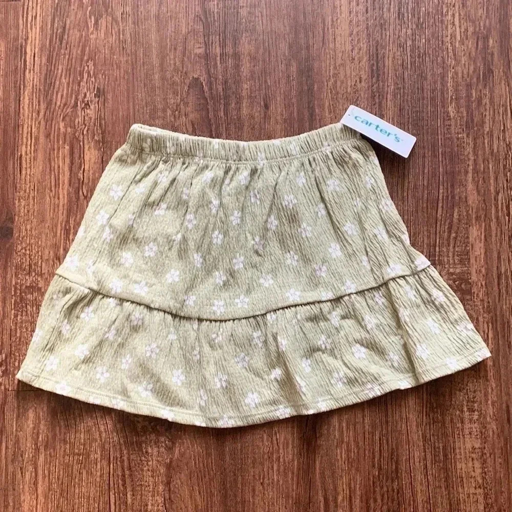 Carter’s Floral Print Skirt Green 5T